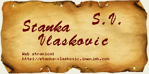 Stanka Vlašković vizit kartica